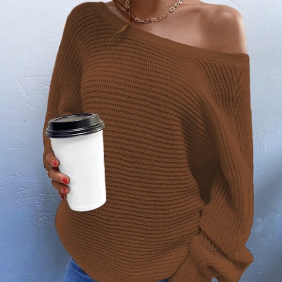 Cozy Green Open Back Knit Sweater Top Minimalist - Picture 8 of 13